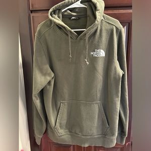 North Face Army Green Hoodie Size Men’s Medium